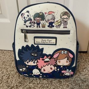 Hello Kitty Jujutsu Kaisen exclusive small backpack nwt!!!